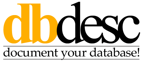 dbdesc - document your database!